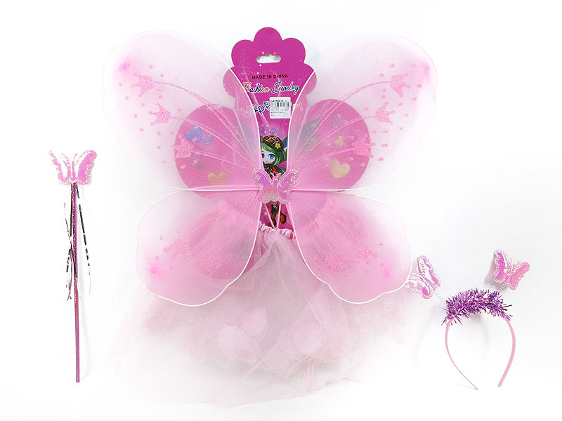 Butterfly Wings & Skirt & Angel Stick & Hairpin toys