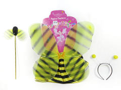 Butterfly & Stick & Hairpin & Skirt
