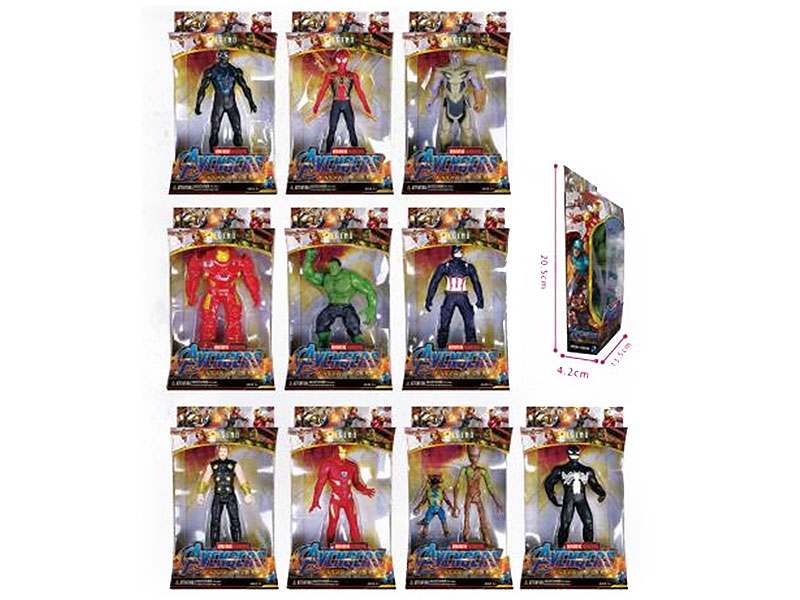 6inch The Avengers(10S) toys
