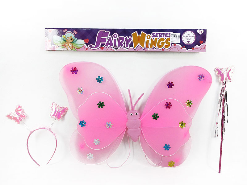 Butterfly Wings & Stick & Hairpin toys