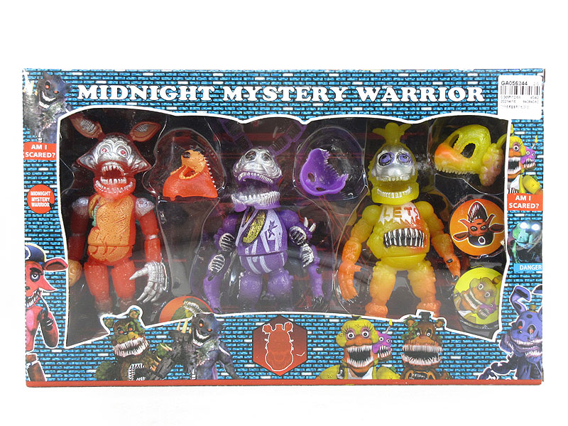 7inch Midnight Bear W/L(3in1) toys