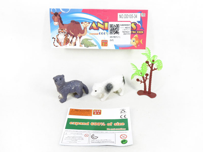 Swelling Animal(2in1) toys