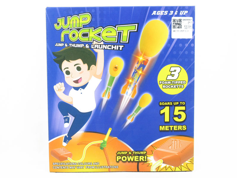 Turbo Rocket W/L_Whistle toys