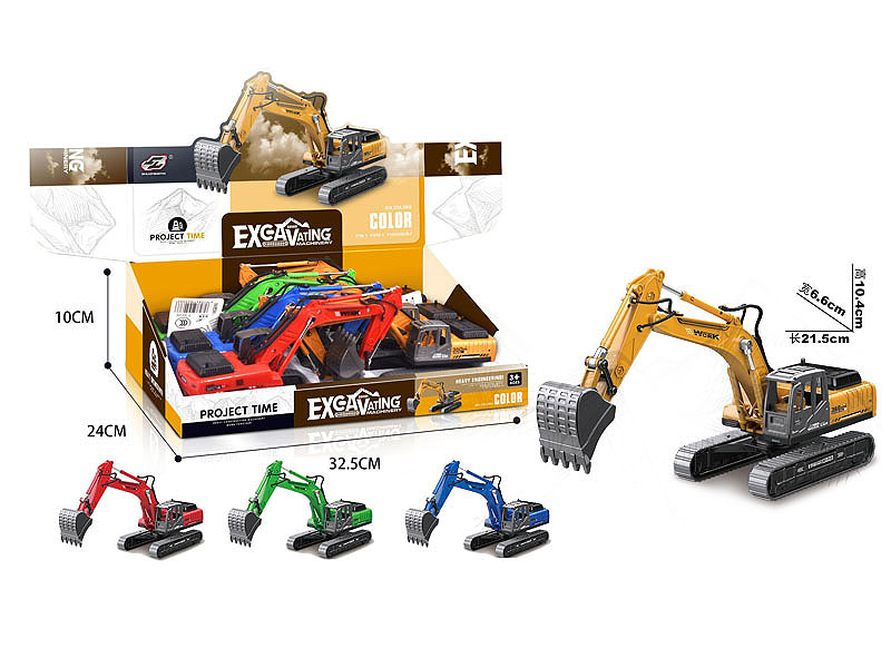 Engineering Vehicle Model(6in1) toys