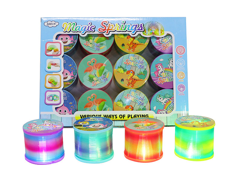 Rainbow Spring W/L(12in1) toys