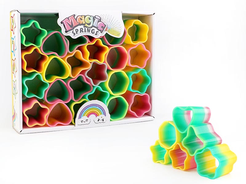 5cm Rainbow Spring(24in1) toys
