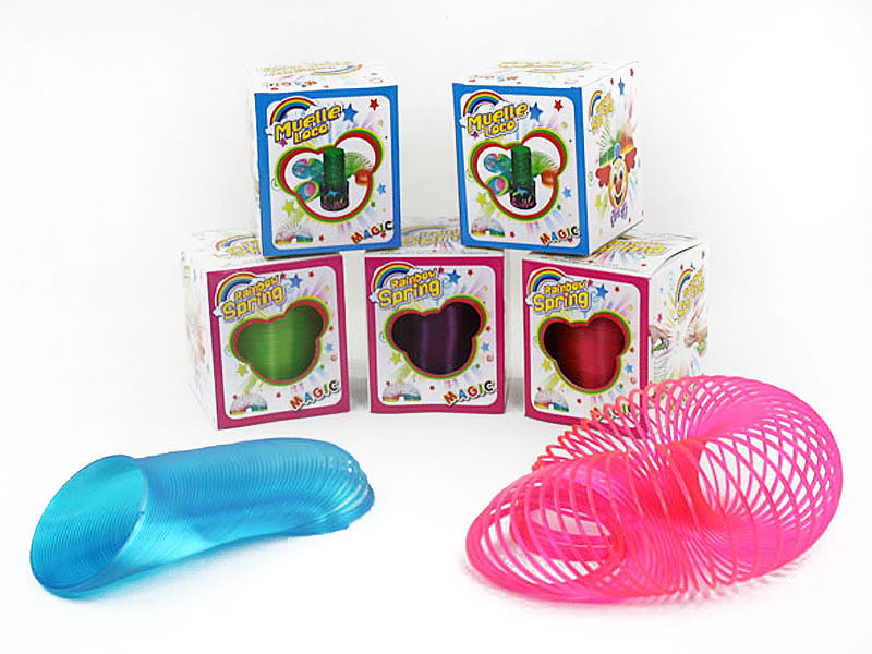 10cm Rainbow Spring toys