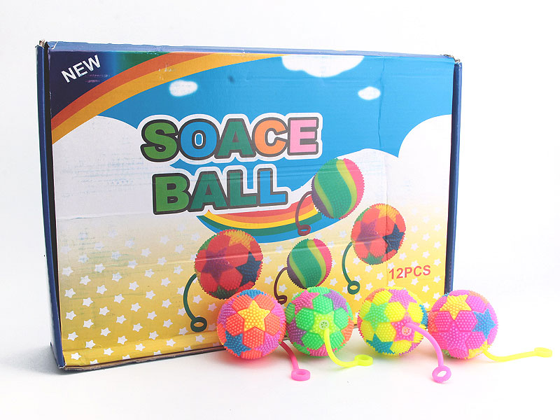 6.5cm Bounce Ball W/L(24in1) toys
