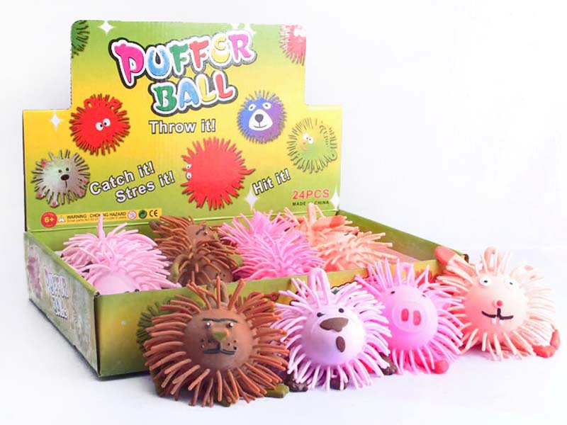 Animal Hair Ball W/L(12in1) toys
