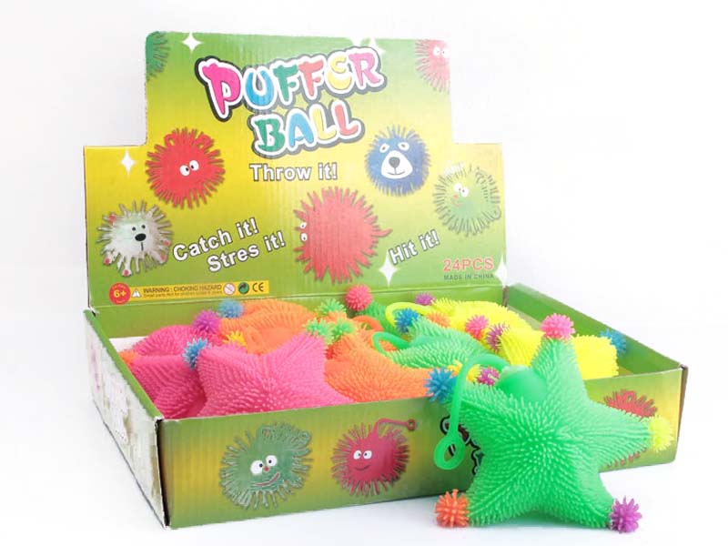Starfish Hairball W/L(12in1 toys