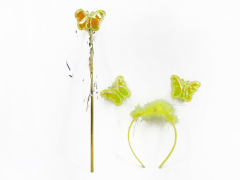 Headdress & Butterfly Stick