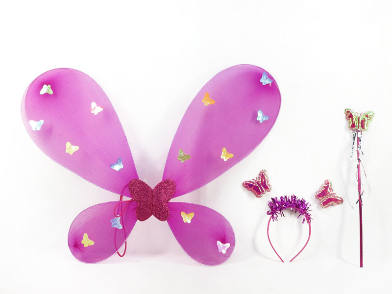 Butterfly Wings & Stick & Hairpin toys
