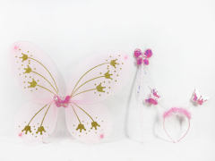 Butterfly Wings & Stick & Hairpin