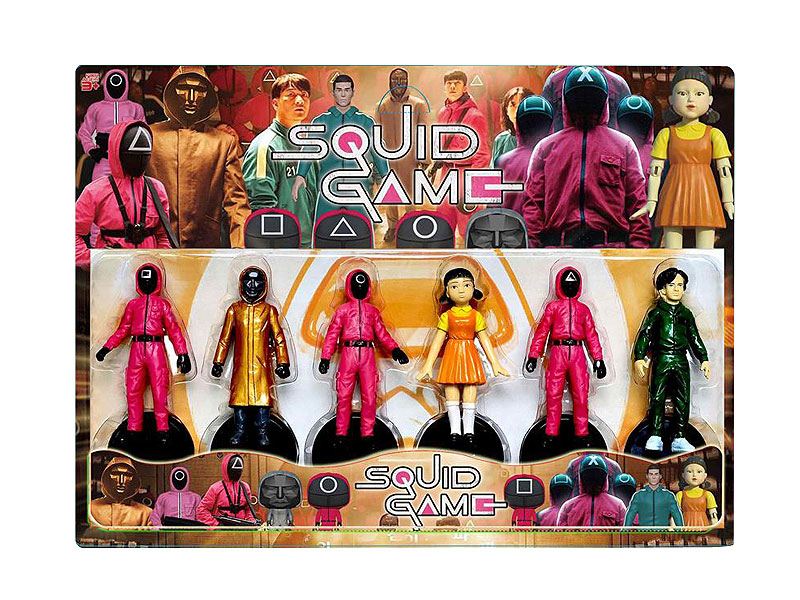 4inch Squid Game Doll(6in1) toys