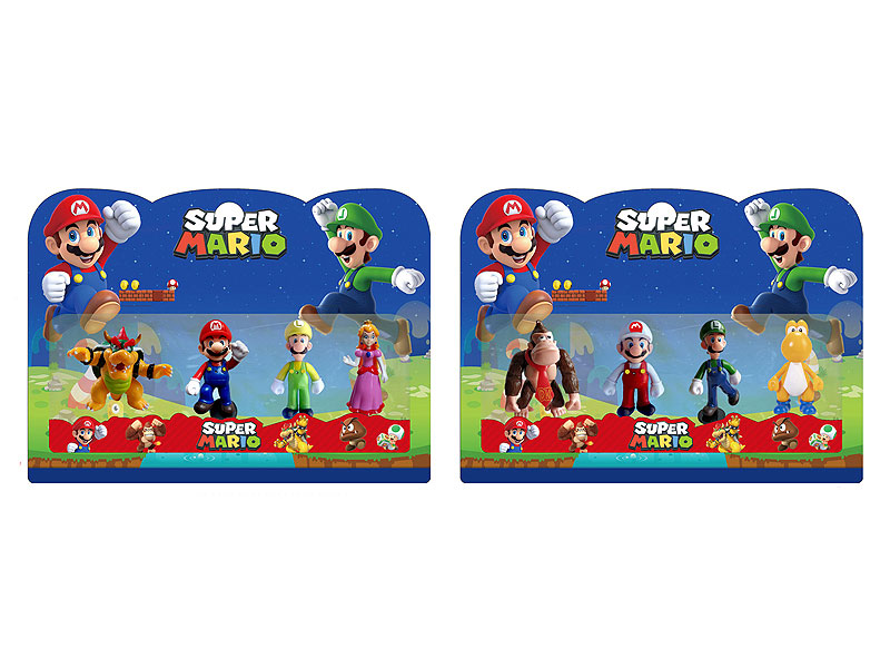 4.5inch Super Mario W/L(4in1) toys