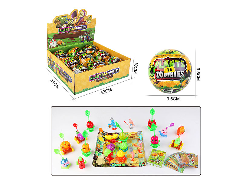 Plants V.S. Zombies(9in1) toys