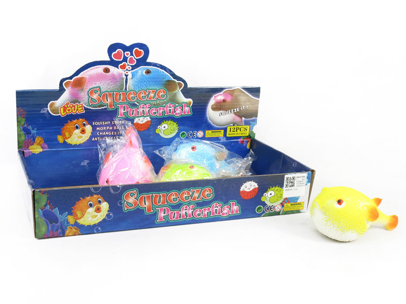 Vent Puffer Fish(12in1) toys