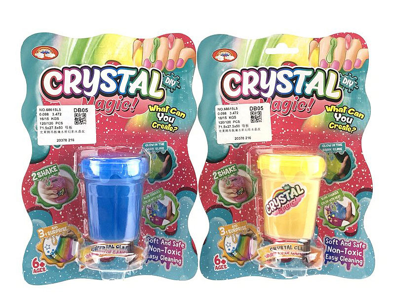 Crystal Mud toys