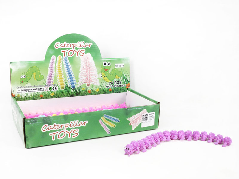 Soft Rubber Caterpillar(24in1) toys
