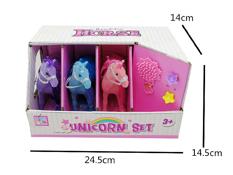 Flocking Horse(3in1) toys