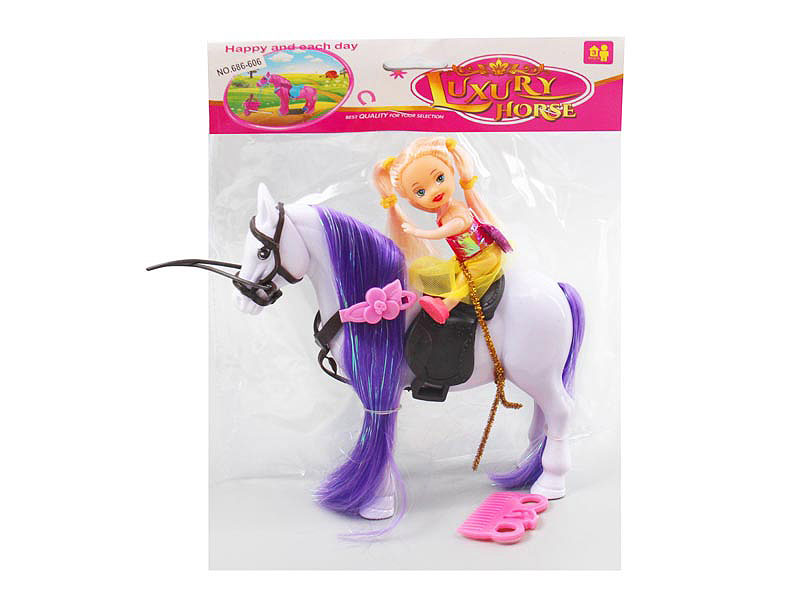 Beauty Horse & Doll(2C) toys