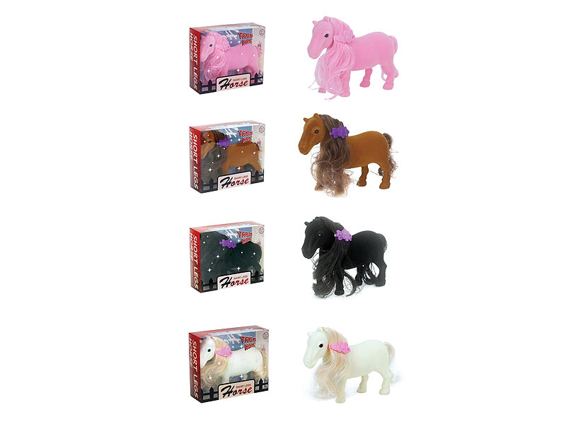 Flocking Horse(4C) toys