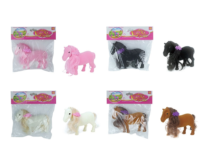Flocking Horse(4C) toys