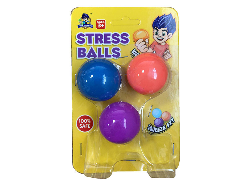Reduced Pressure Stress Balls(3in1) toys