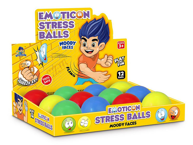 7CM Reduced Pressure Stress Balls(12in1) toys