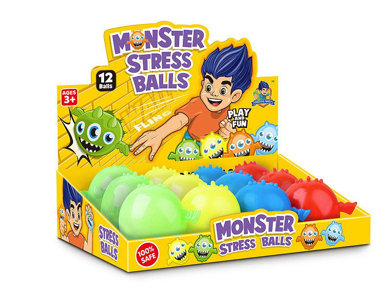 Reduced Pressure Stress Balls(12in1) toys