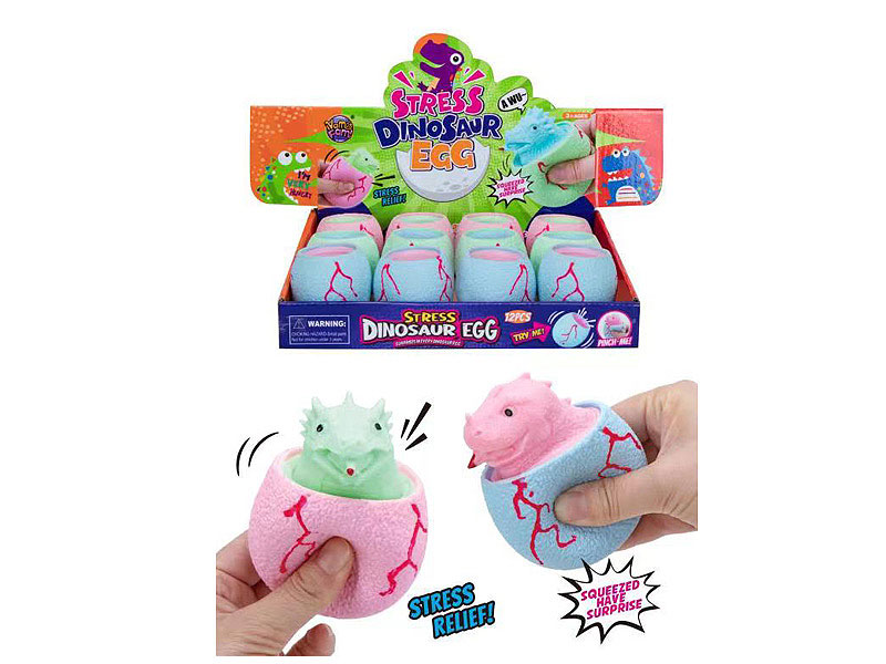 Reduced Pressure Stress Dinosaur Egg(12in1) toys