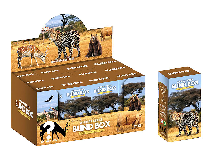 Blind box animal series(12in1) toys