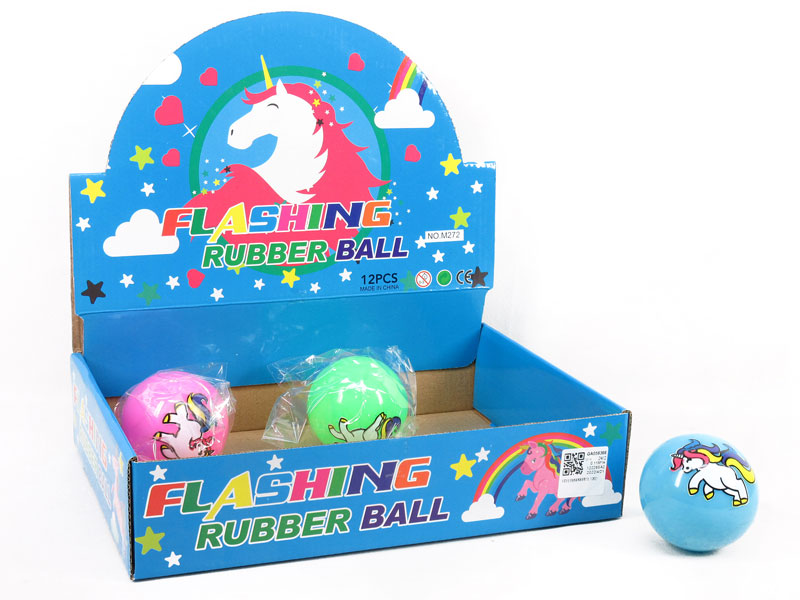6.5CM Bouncing Ball W/L(12in1) toys