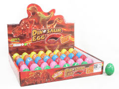 Dinosaur Inflated Color Cracked Egg(48in1)