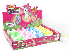 Unicorn Inflated Color Cracked Egg(48in1)