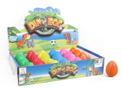 Dinosaur Inflated Color Cracked Egg(24in1)