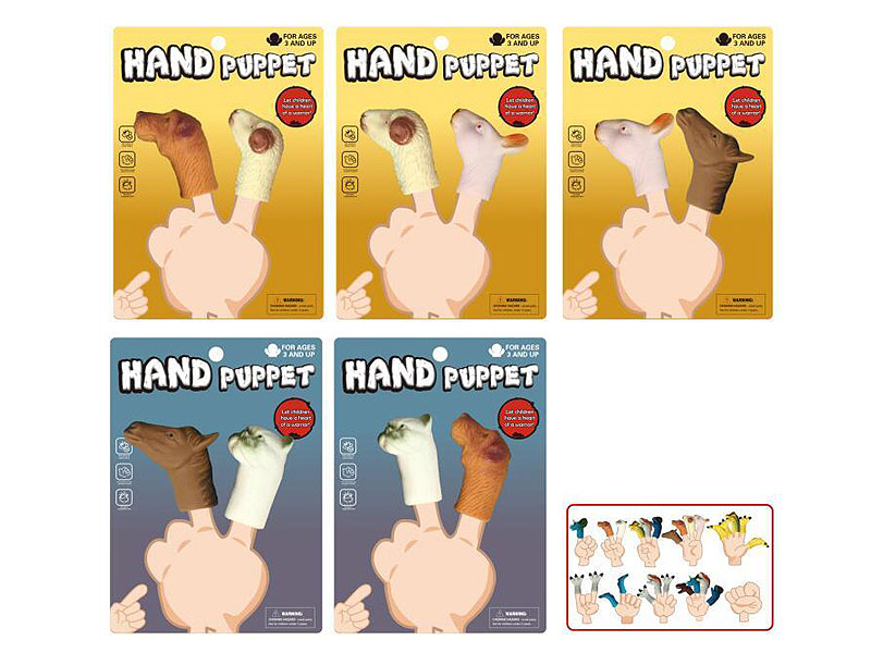 Animal Finger Puppet(5S) toys