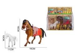 Flocking Horse(2in1) toys