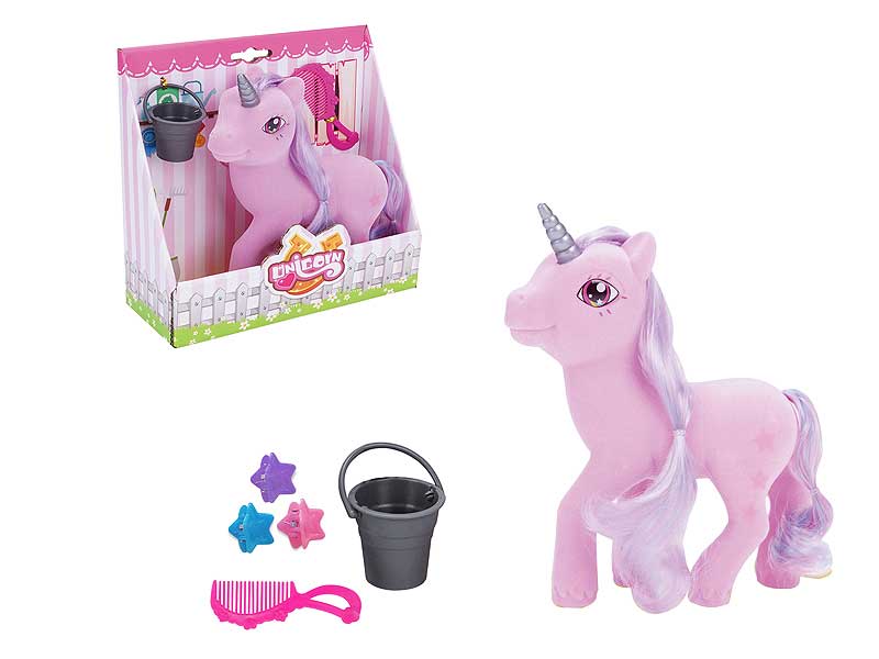 Flocking Fairy Horse Set toys