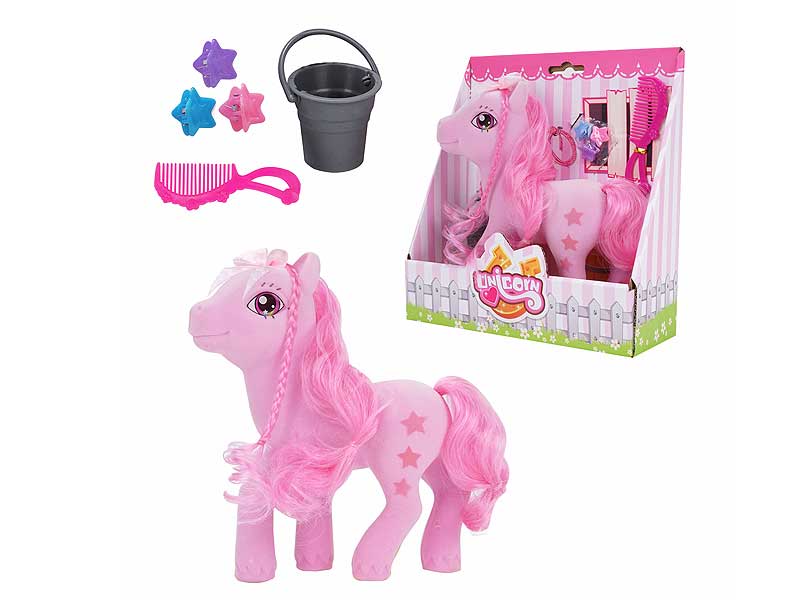 Flocking Fairy Horse Set toys