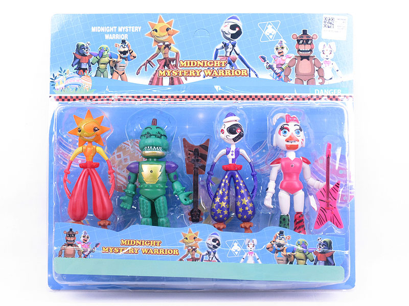 6-6.5inch Midnight Hougong Doll Set(4in1) toys