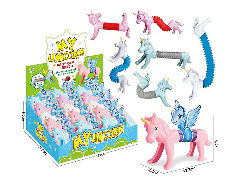 Pop Tube Unicorn 40in1(4C) toys