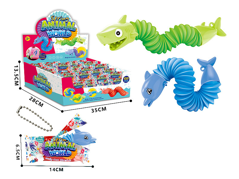 Pop Tube Dolphin & Shark(120in1) toys
