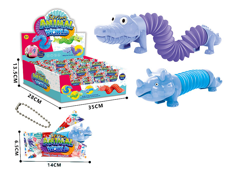 Pop Tube Dinosaur & Crocodile(120in1) toys