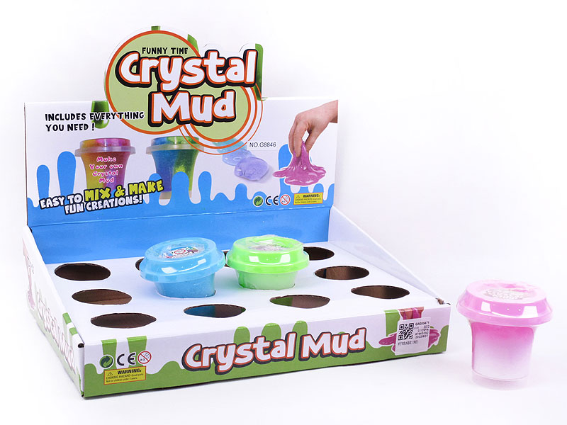 Crystal Mud(12in1) toys