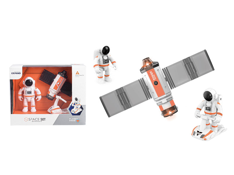 Astronaut & Scooter & Satellite W/L toys