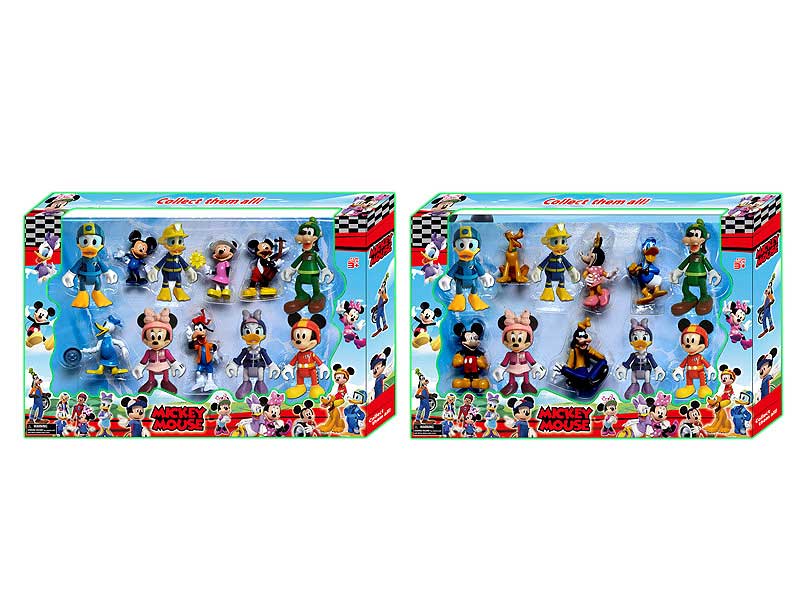3-4inch Mickey Mouse(11in1) toys
