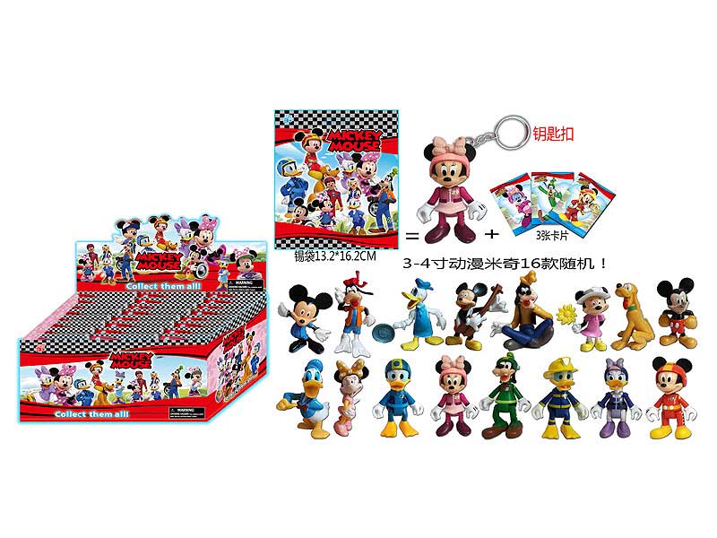 3-4inch Mickey(24in1) toys