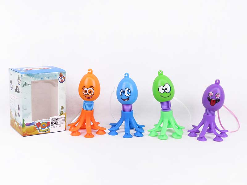 Pop Tube Octopus toys