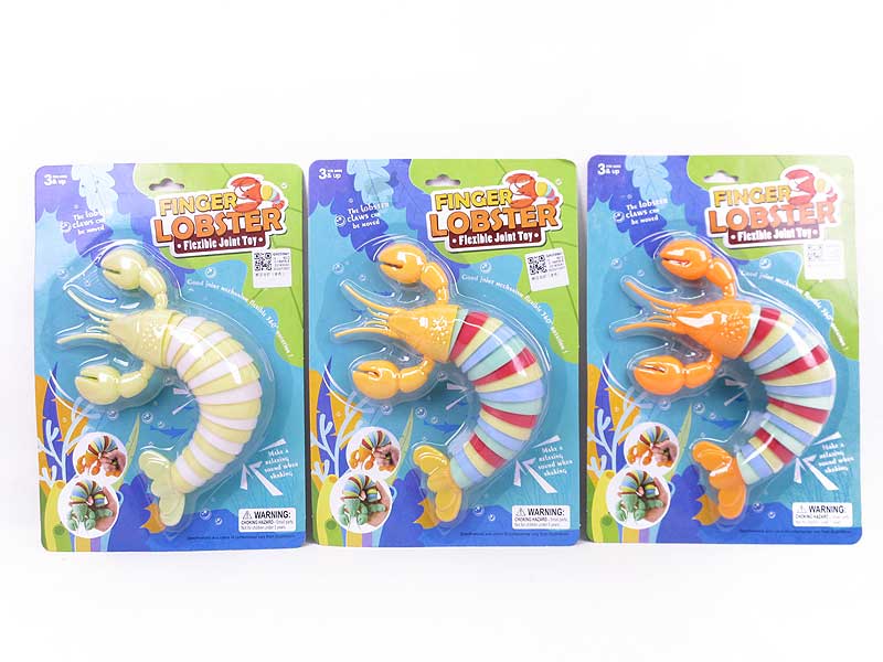 Pop Tube Crayfish toys